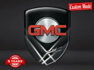 GMC Autocollants Logo Perso Style Max Durable Pro
